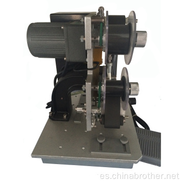 Temperatura ajustable de la máquina de impresión de cinta de colores